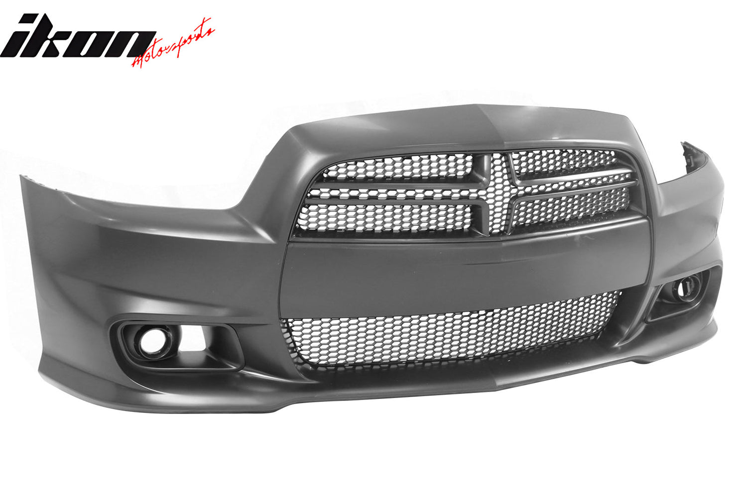 2011-2014 Dodge Charger SRT8 Front Bumper Cover + Grilles Unpainted PP