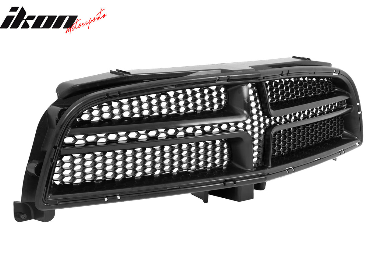 2011-2014 Dodge Charger SRT8 Front Bumper Cover + Grilles Unpainted PP