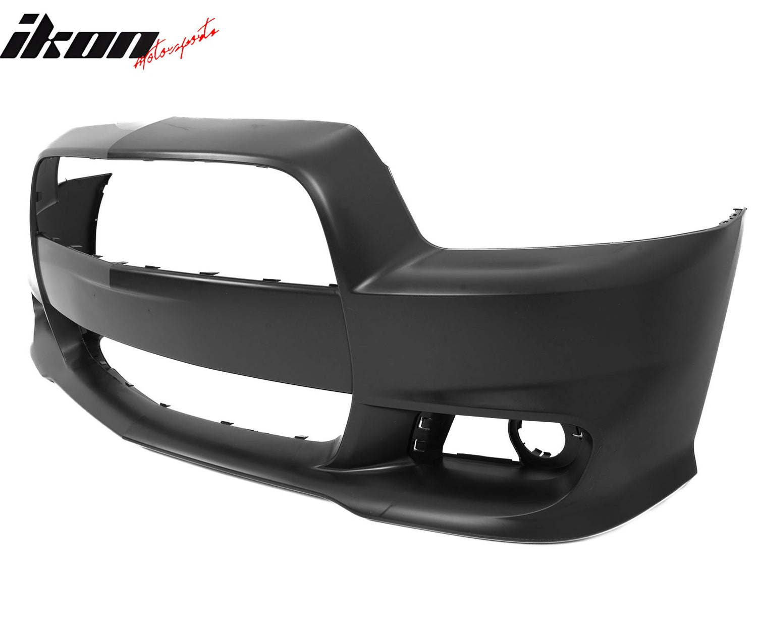 2011-2014 Dodge Charger Front Bumper Conversion Grilles SRT8 Style Bla