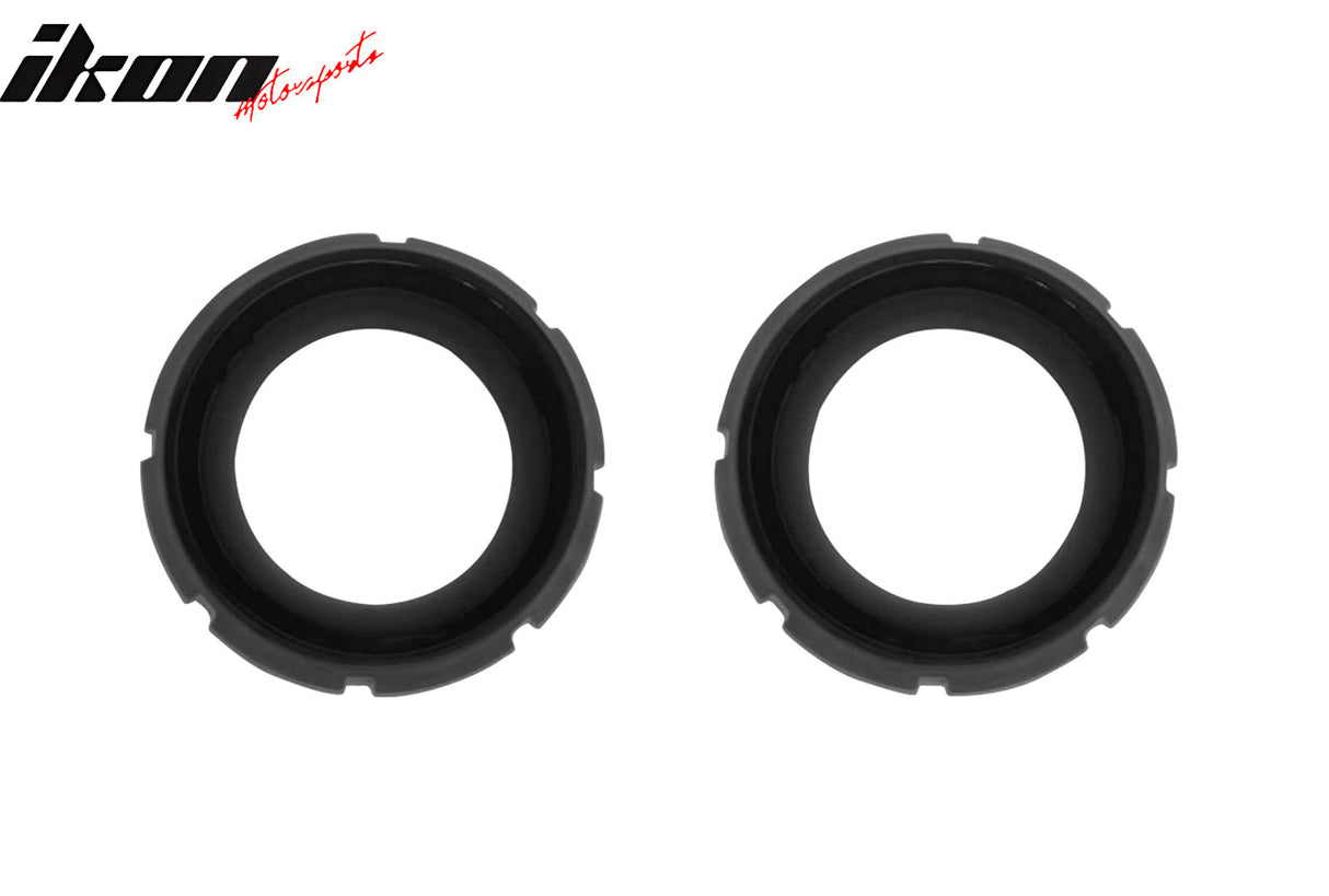 2011-2014 Dodge Charger Front Bumper Conversion Grilles SRT8 Style Bla