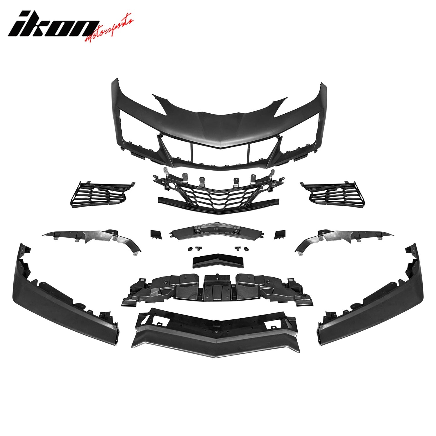 2020-2025 Chevrolet Corvette E-RAY Style Front Bumper Conversion PP