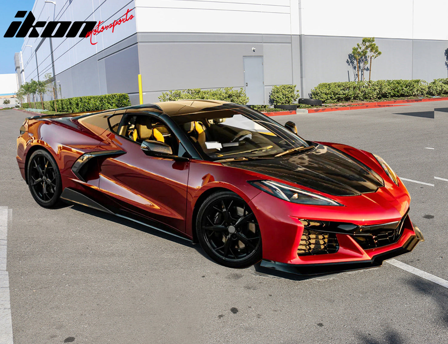 2020-2025 Chevrolet Corvette E-RAY Style Front Bumper Conversion PP