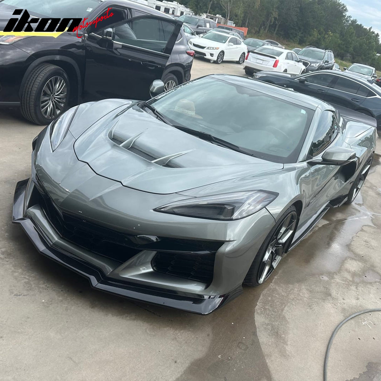 2020-2025 Chevrolet Corvette E-RAY Style Front Bumper Conversion PP