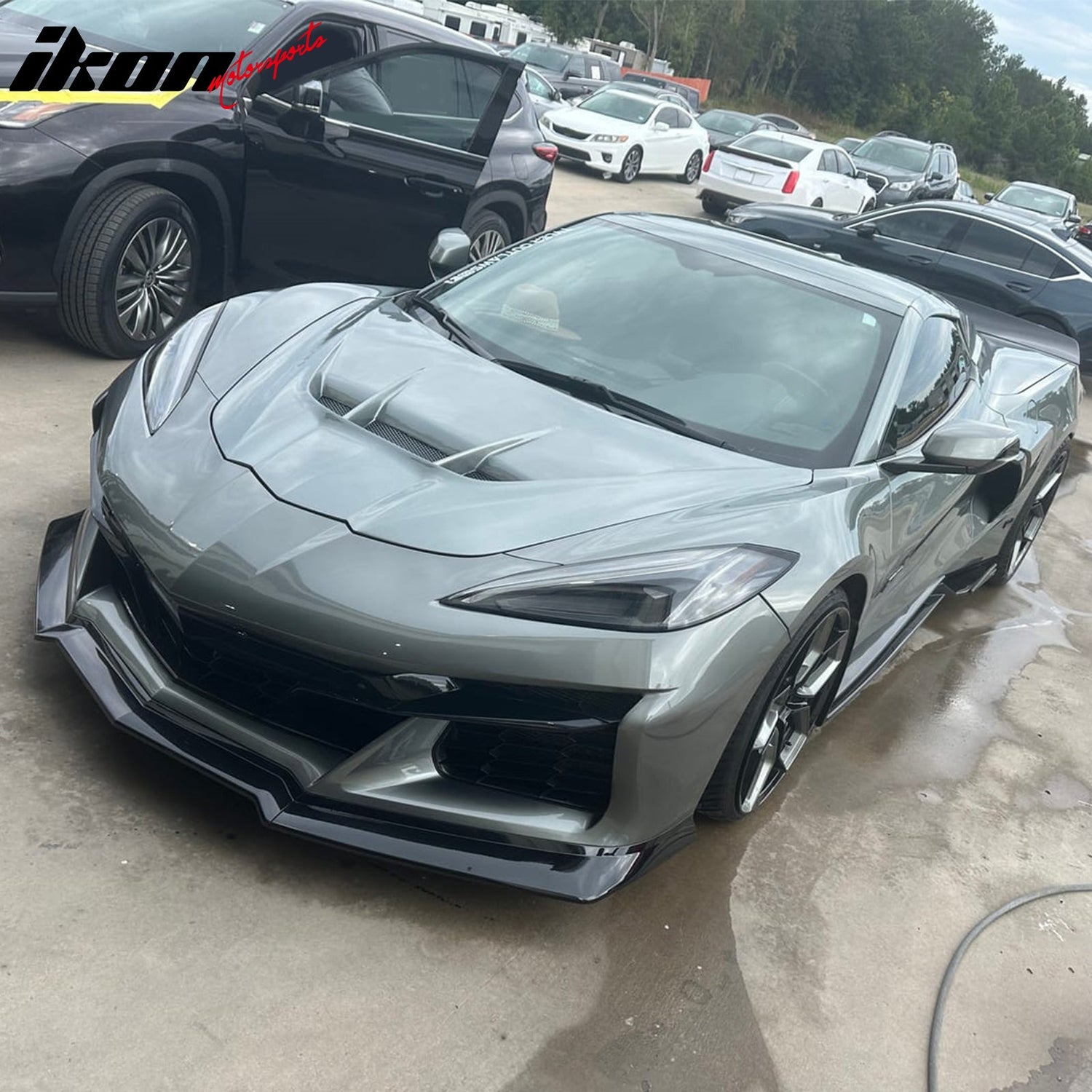 2020-2025 Chevrolet Corvette E-RAY Style Front Bumper Conversion PP