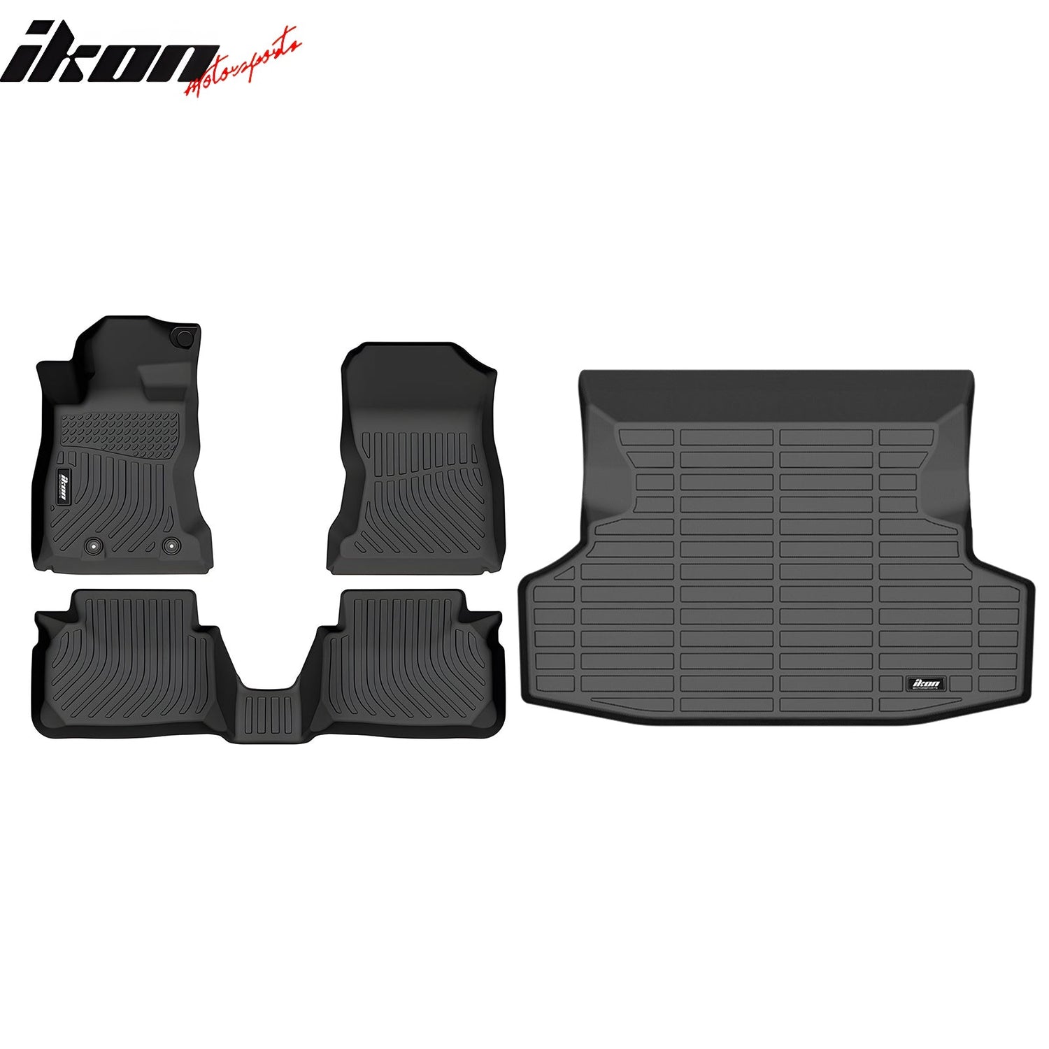 2022-2025 Subaru WRX All Weather 3D Floor Mats Carpets+ Trunk Mat TPE