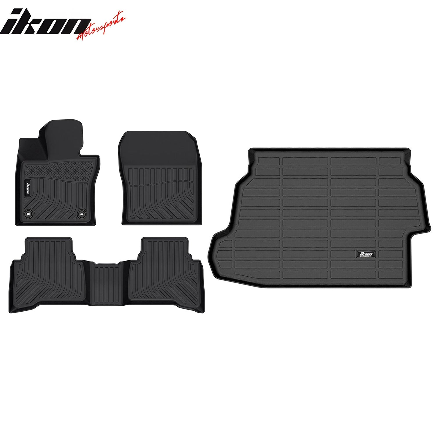 2023-2024 Toyota Prius All Weather 3D Floor Mats Liner TPE + Trunk Mat