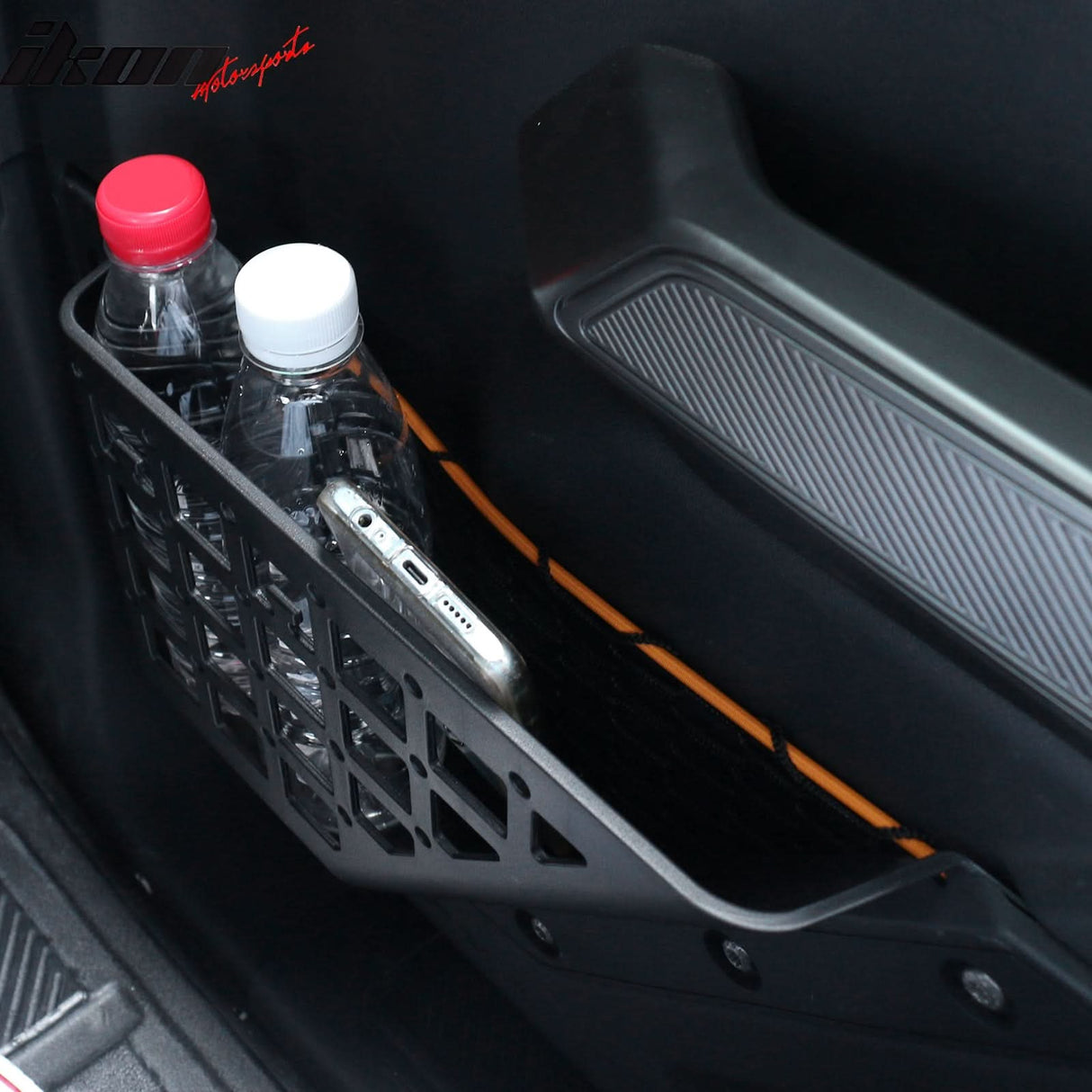 2021-2025 Ford Bronco 4-Door Black Door Storage Pocket Box ABS 4PCS