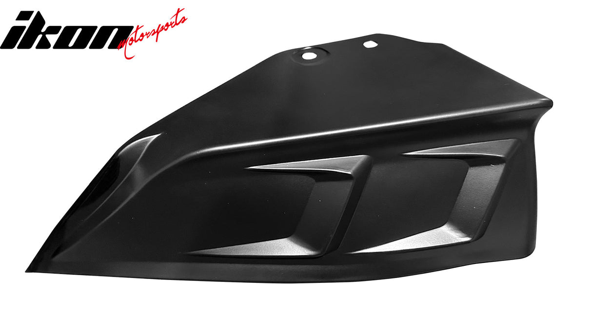 2020-2024 Tesla Y IKON Matte Black Rear Bumper Lip W/ Rear Aprons PP