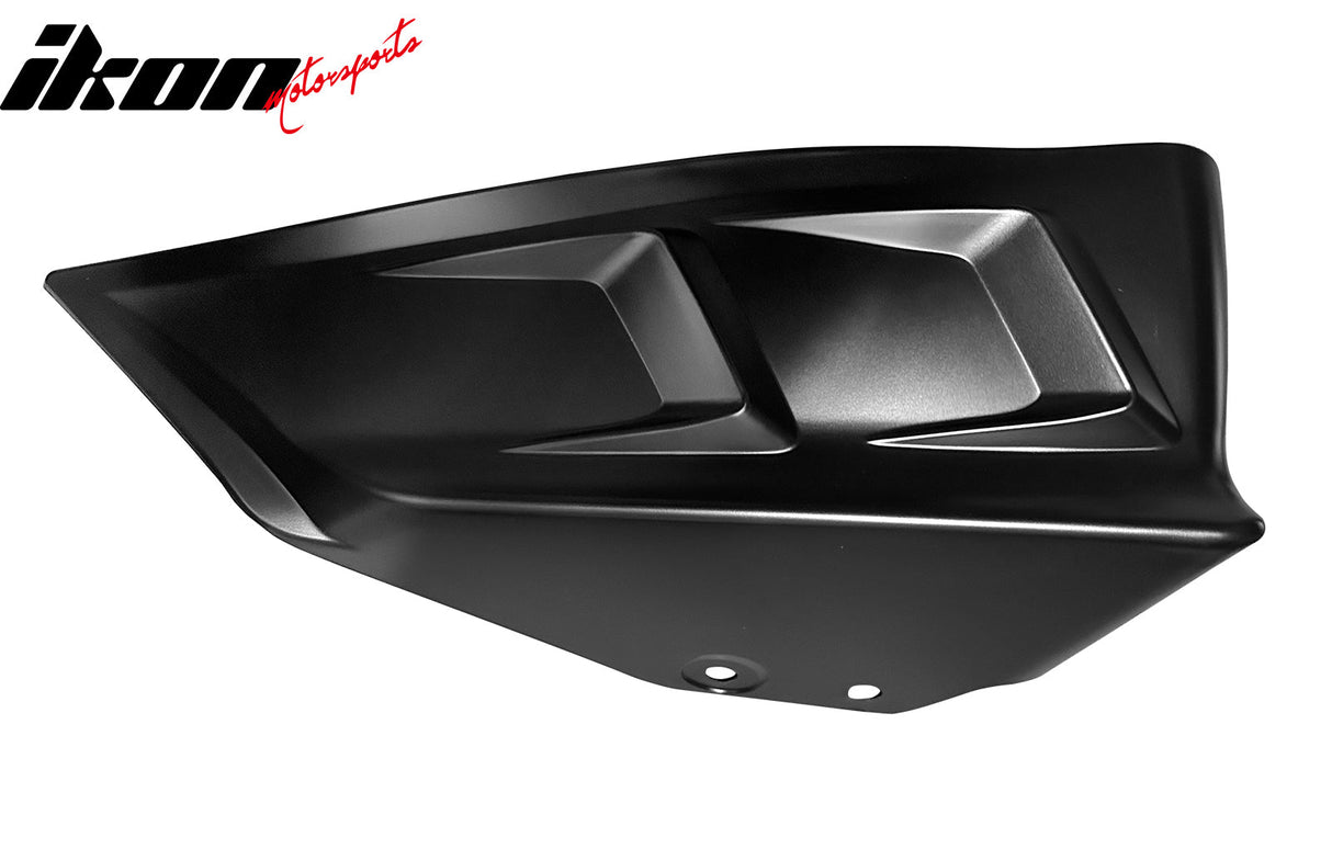 2020-2024 Tesla Y IKON Matte Black Rear Bumper Lip W/ Rear Aprons PP