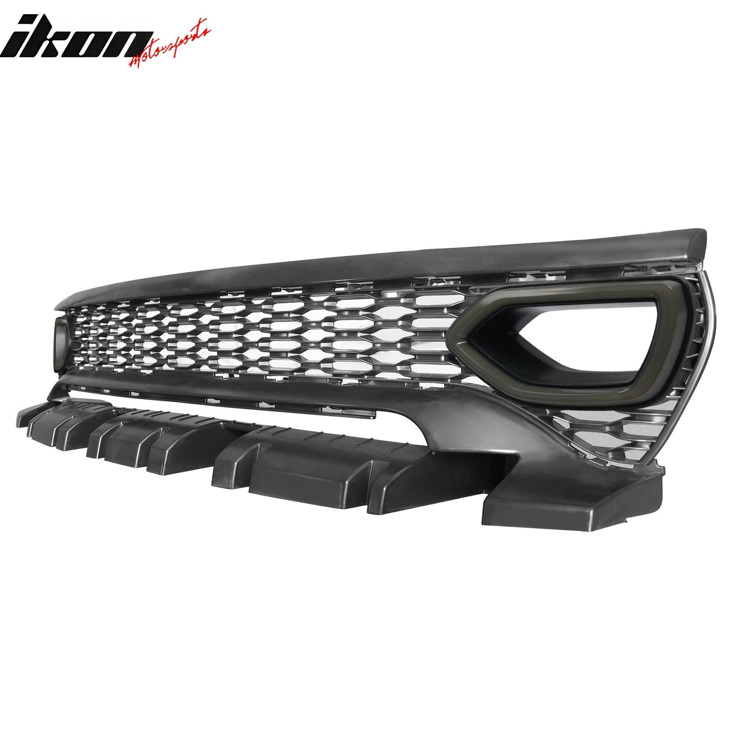 2020-2023 Dodge Charger SRT Widebody Style Smoke LED Mesh Grille ABS