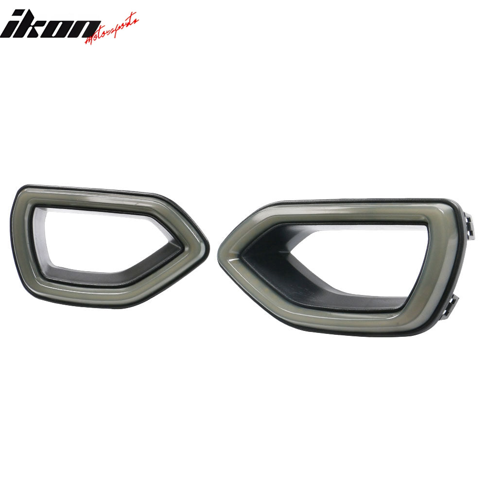 2020-2023 Dodge Charger SRT Widebody Style Smoke LED Mesh Grille ABS