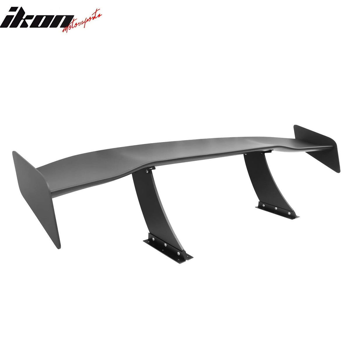 Universal 57'' GT Trunk Spoiler V1 Brackets V4A Legs + V4D Plates ABS
