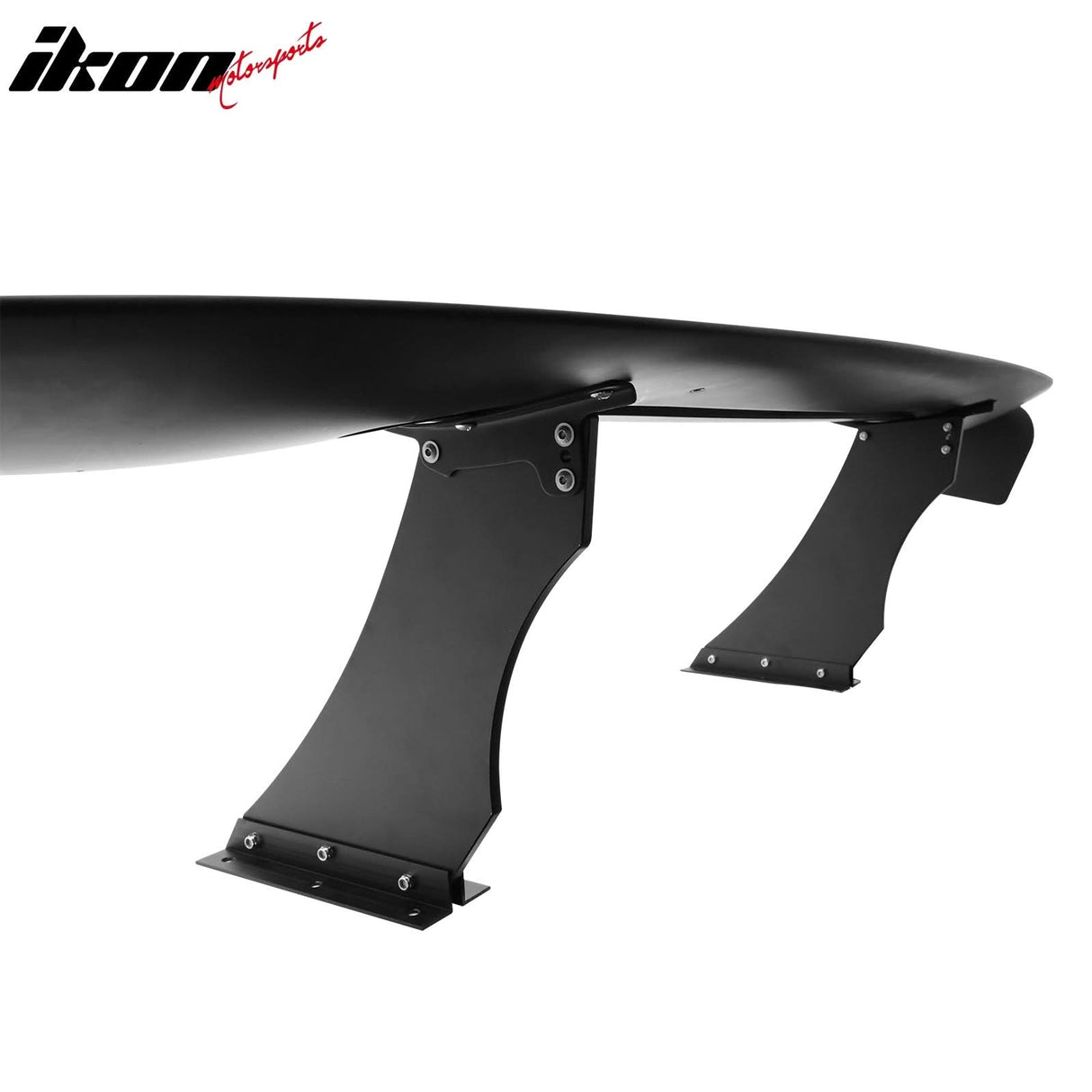 Universal 57'' GT Trunk Spoiler V1 Brackets V4B Legs + V4C Plates ABS