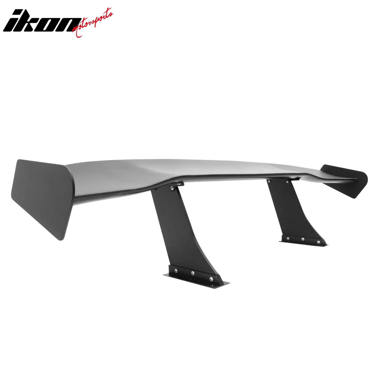 Universal 57'' GT Trunk Spoiler V1 Brackets V4C Legs + Side Plates ABS