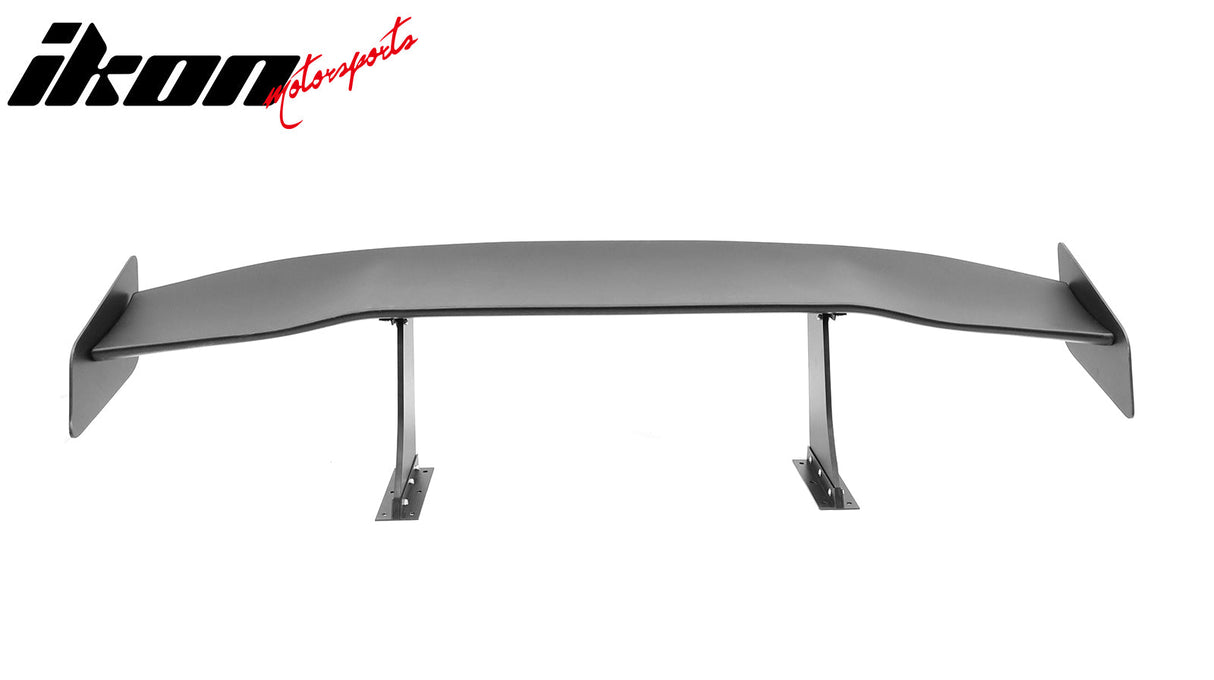 Universal 65'' GT Trunk Spoiler V1 Brackets V4C Legs + V4D Plates ABS