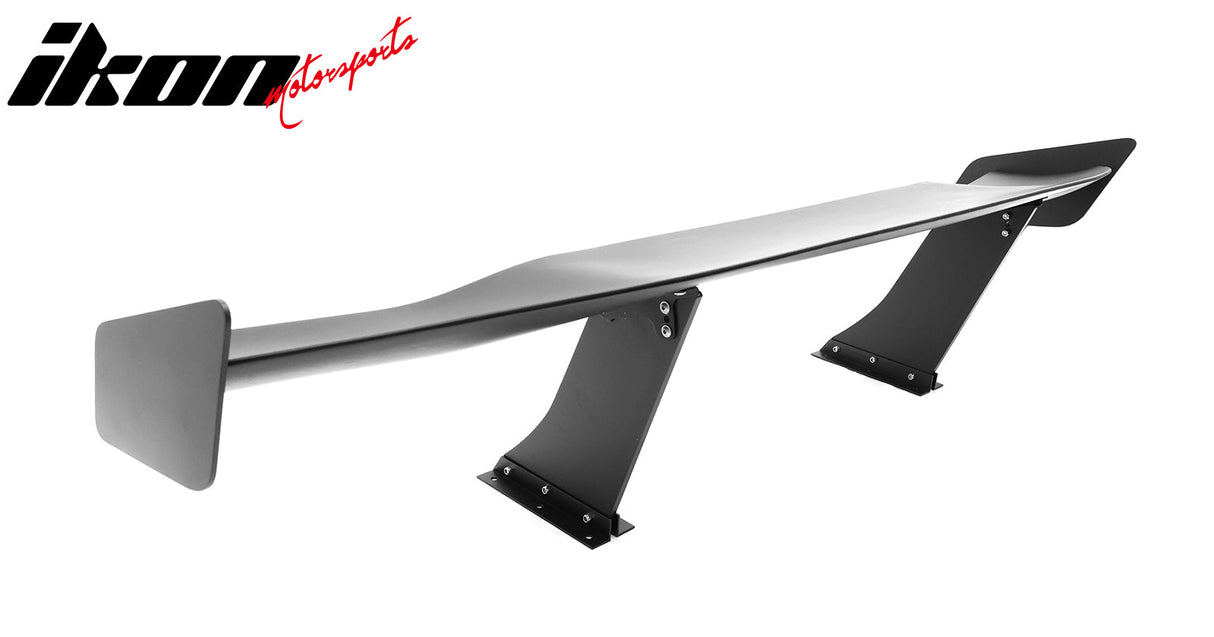 Universal 65'' GT Trunk Spoiler V1 Brackets V4C Legs + V4D Plates ABS