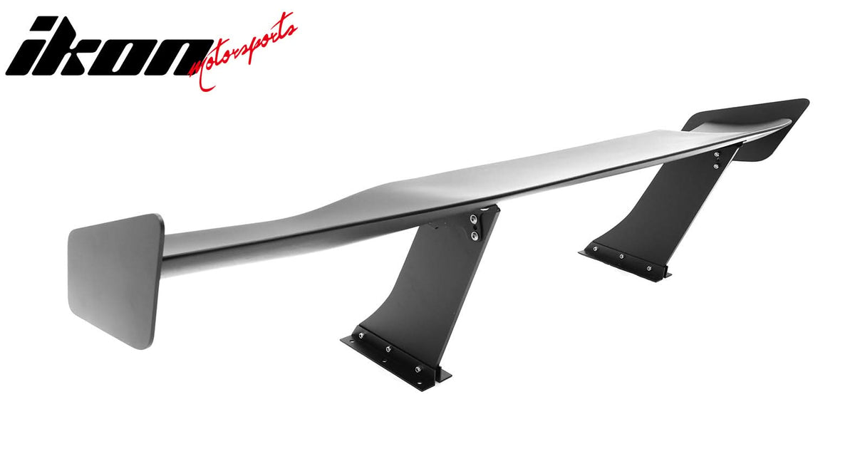 Universal 57'' GT Trunk Spoiler V1 Brackets V4C Legs + V4D Plates ABS