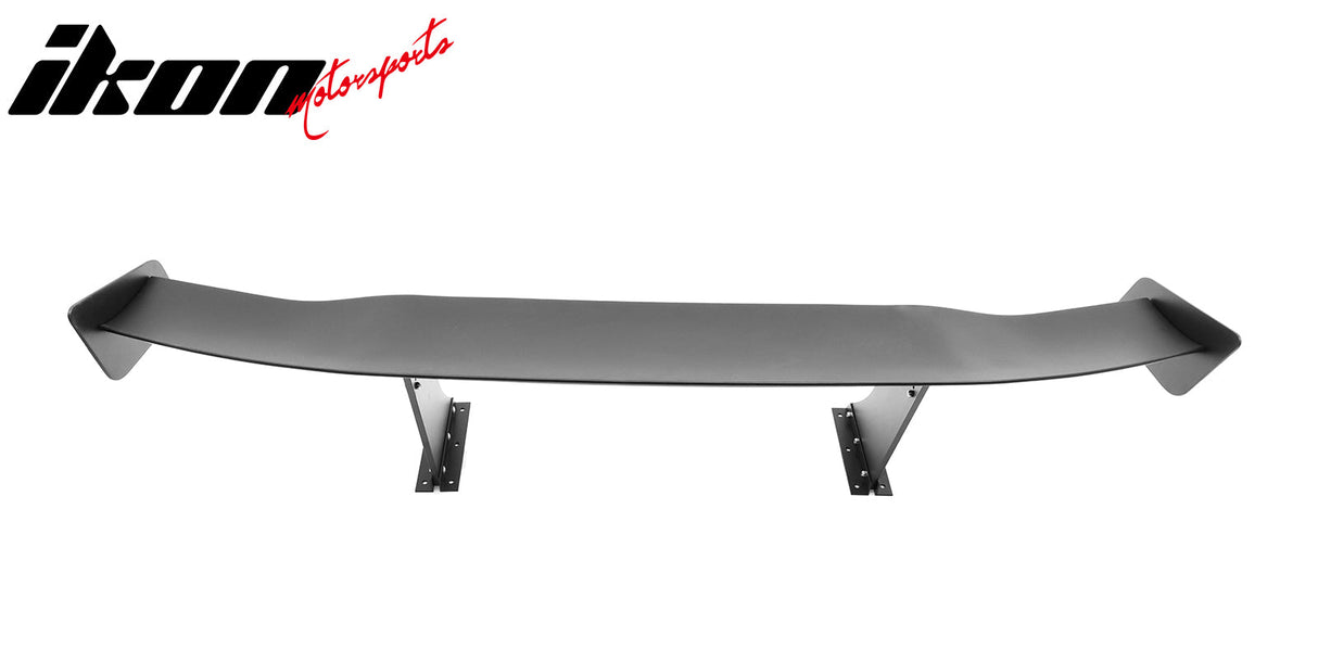 Universal 65'' GT Trunk Spoiler V1 Brackets V4C Legs + V4D Plates ABS