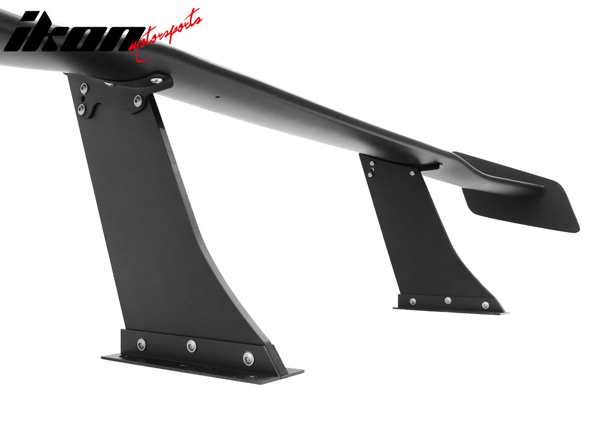 Universal 65'' GT Trunk Spoiler V1 Brackets V4C Legs + V4D Plates ABS