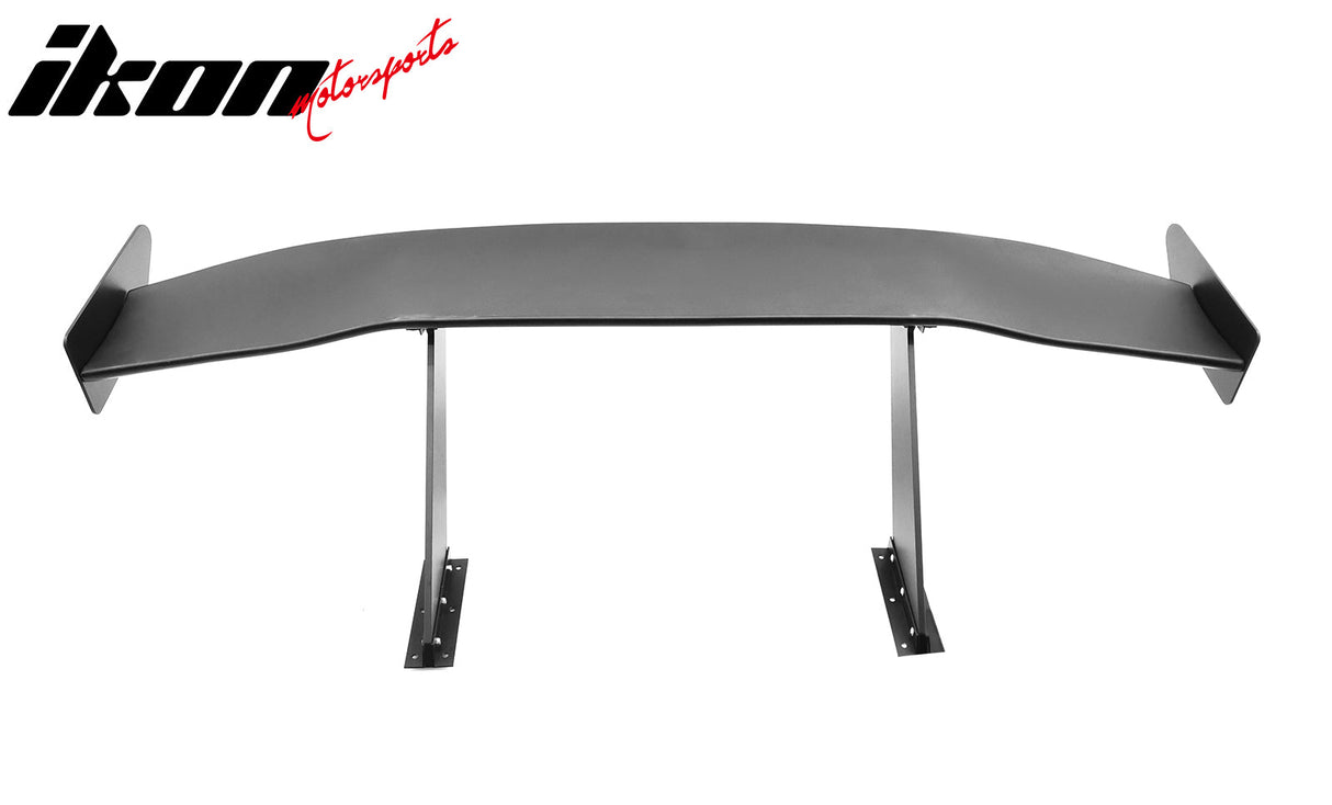 Universal 65'' GT Trunk Spoiler V1 Brackets V4D Legs + V4A Plates ABS