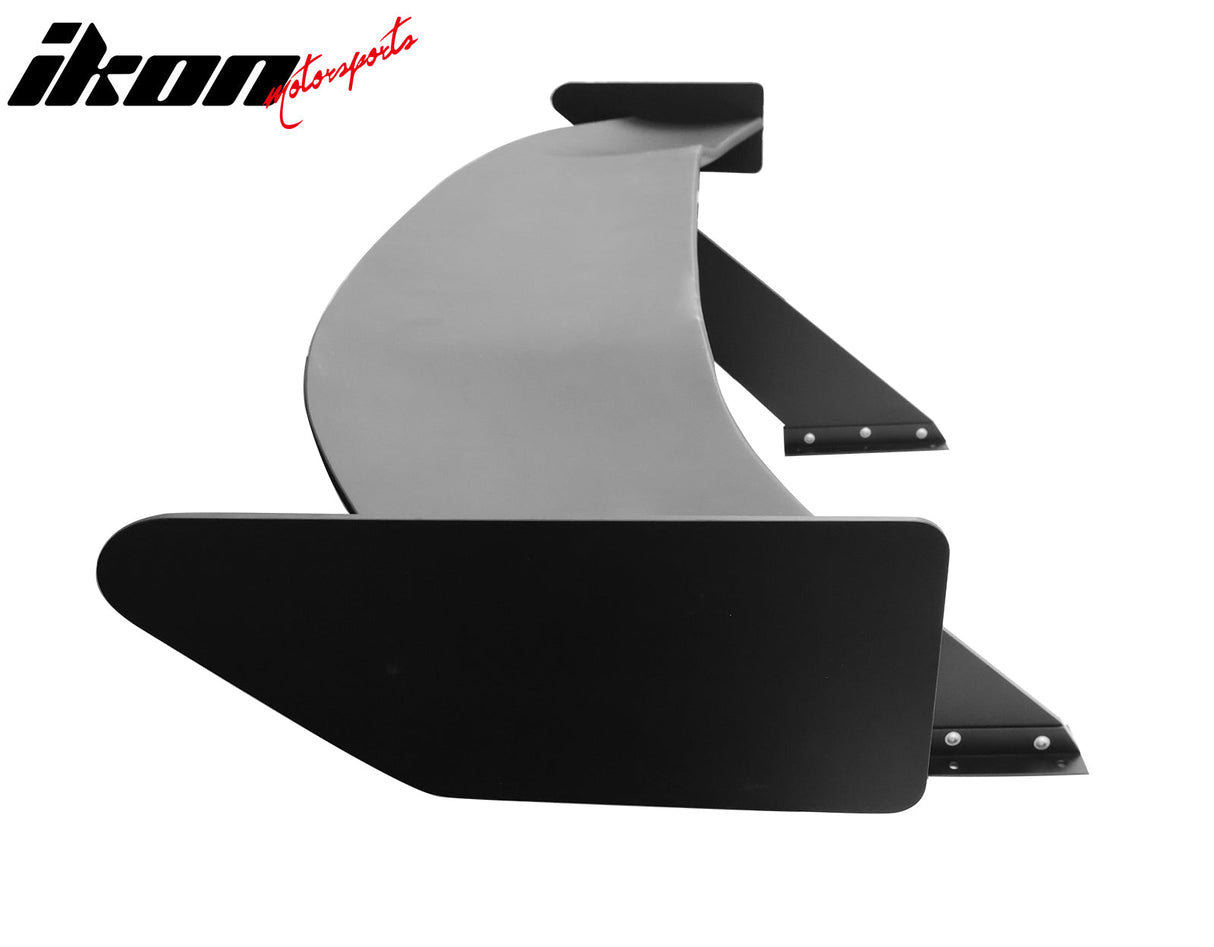 Universal 65'' GT Trunk Spoiler V1 Brackets V4D Legs + V4A Plates ABS