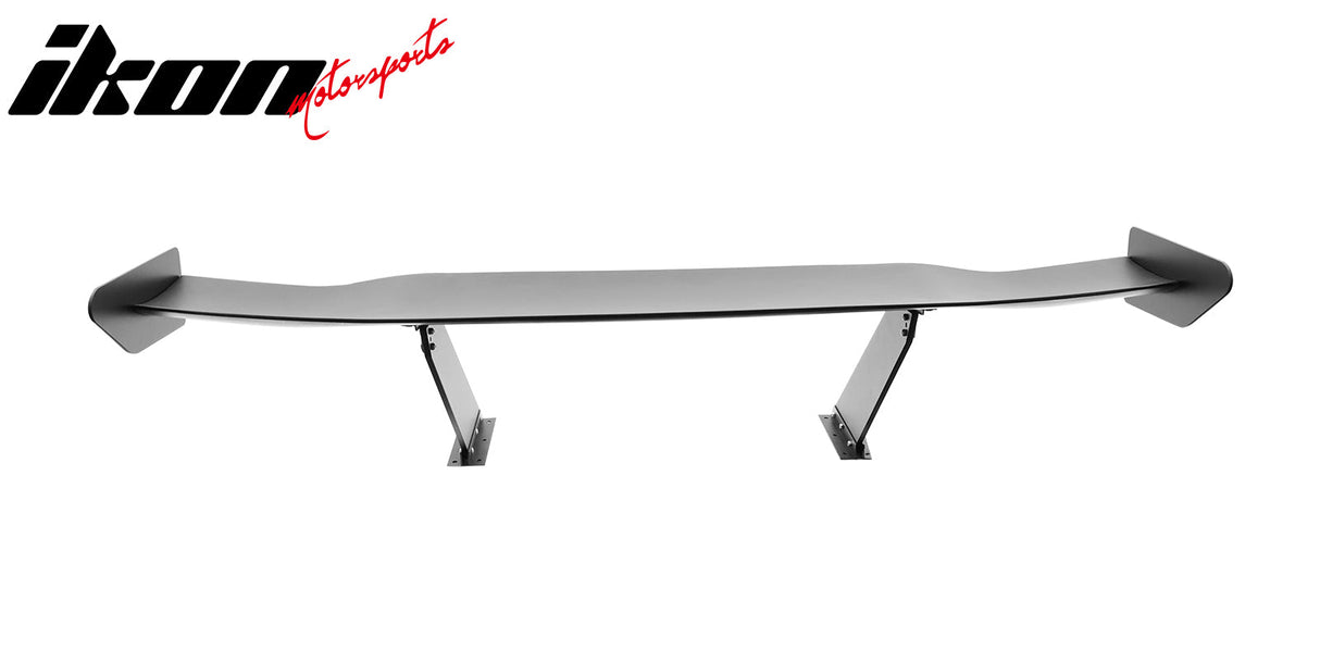 Universal 65'' GT Trunk Spoiler V1 Brackets V4D Legs + V4A Plates ABS