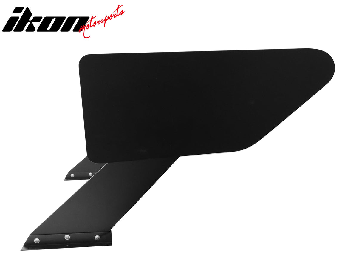 Universal 65'' GT Trunk Spoiler V1 Brackets V4D Legs + V4A Plates ABS