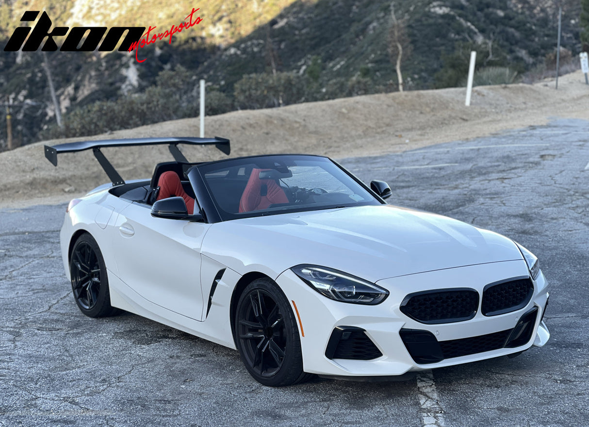 Universal 57'' GT Trunk Spoiler V1 Brackets V4D Legs + V4C Plates ABS