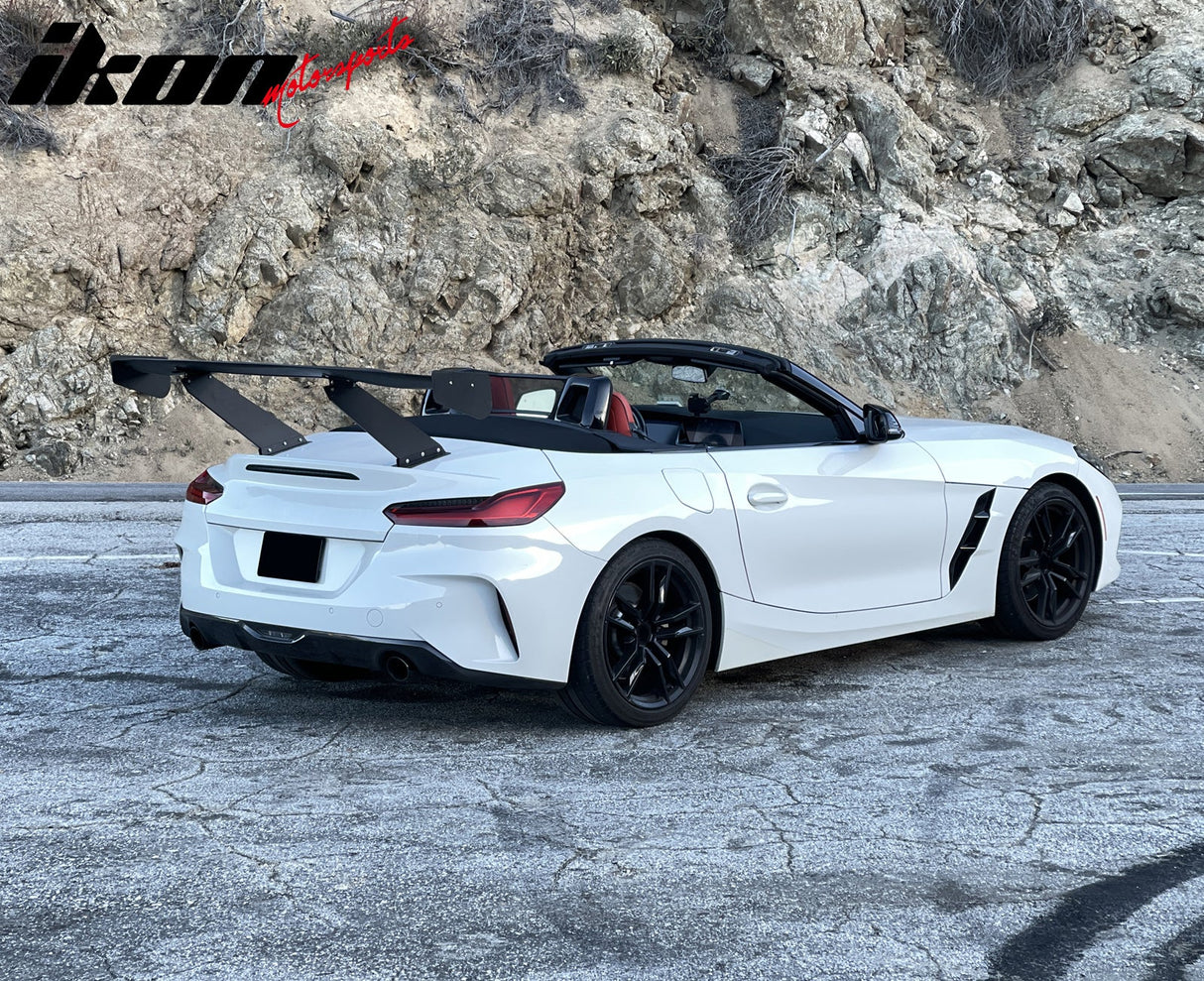 Universal 57'' GT Trunk Spoiler V1 Brackets V4D Legs + V4C Plates ABS