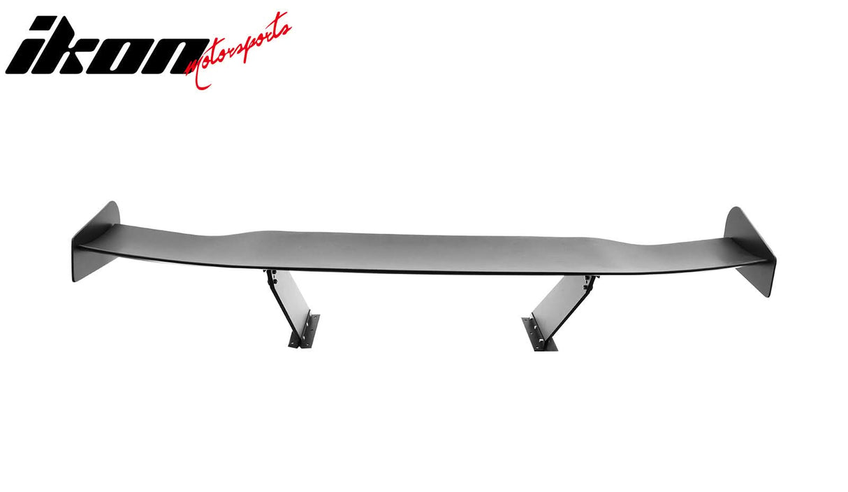 Universal 57'' GT Trunk Spoiler V1 Brackets V4D Legs + V4C Plates ABS