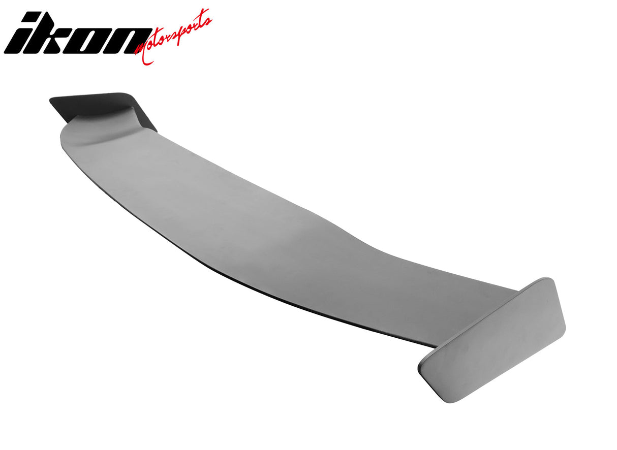 Universal 57'' GT Trunk Spoiler V1 Brackets V4D Legs + Side Plates ABS