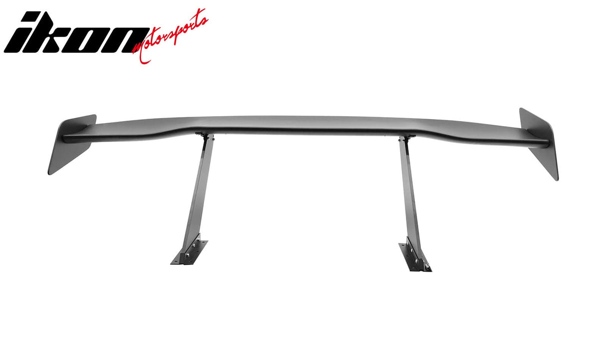 Universal 65'' GT Trunk Spoiler V1 Brackets V4D Legs + Side Plates ABS