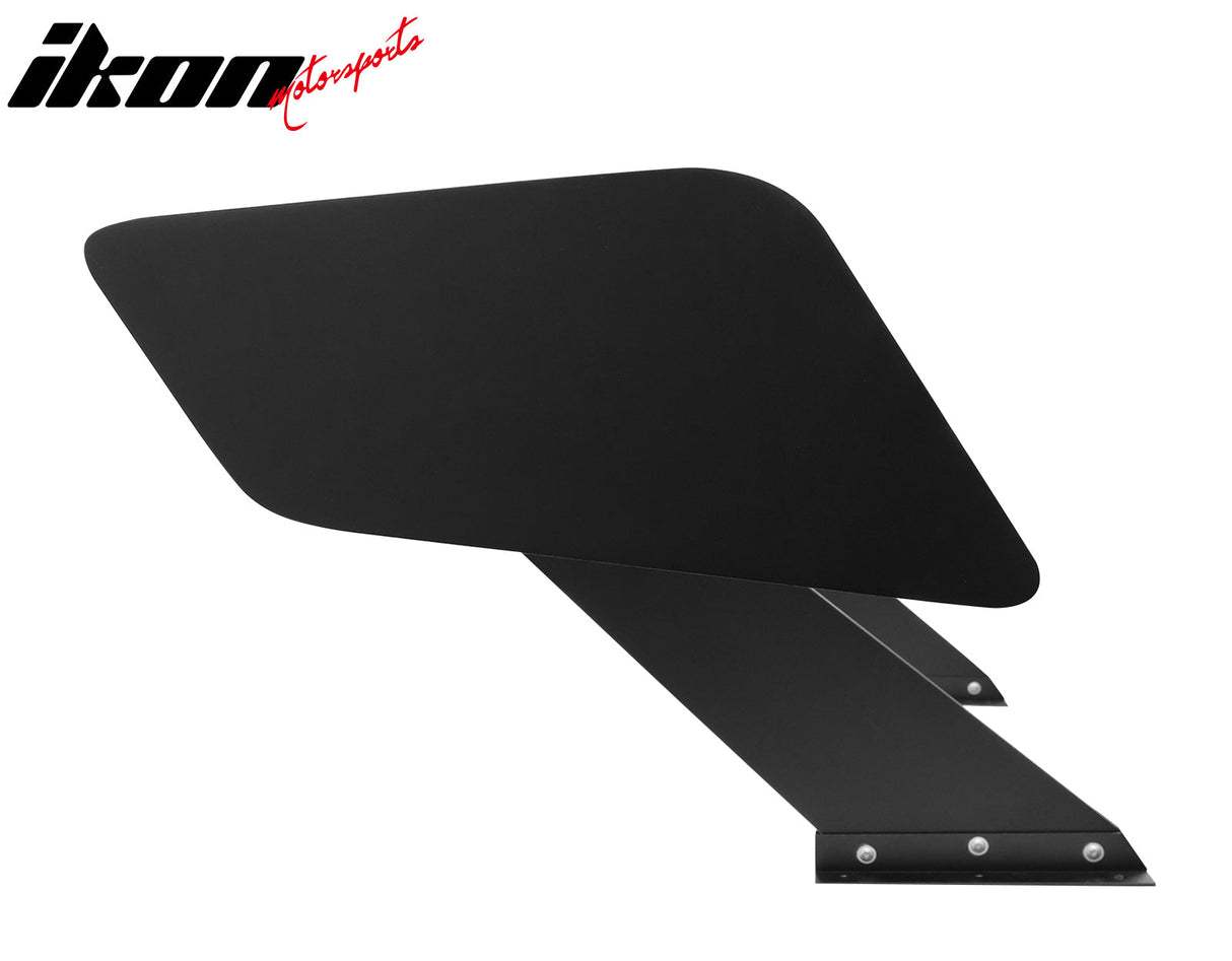 Universal 57'' GT Trunk Spoiler V1 Brackets V4D Legs + Side Plates ABS
