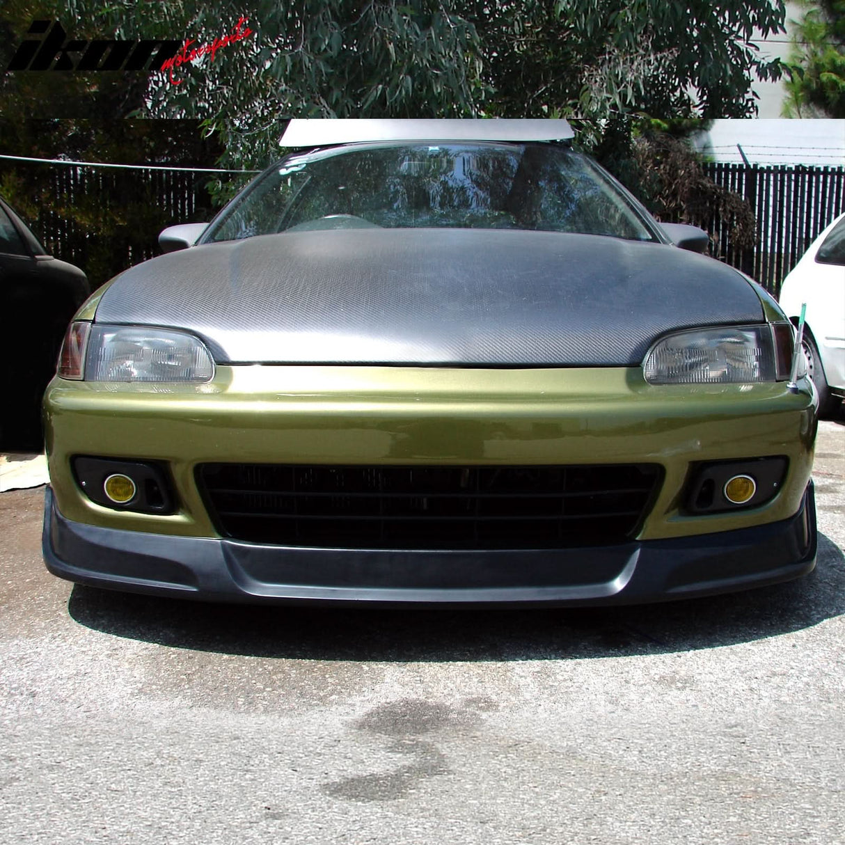 Rear Diffuser & Front Lip For 1992-1995 Honda Civic JDM Unpainted