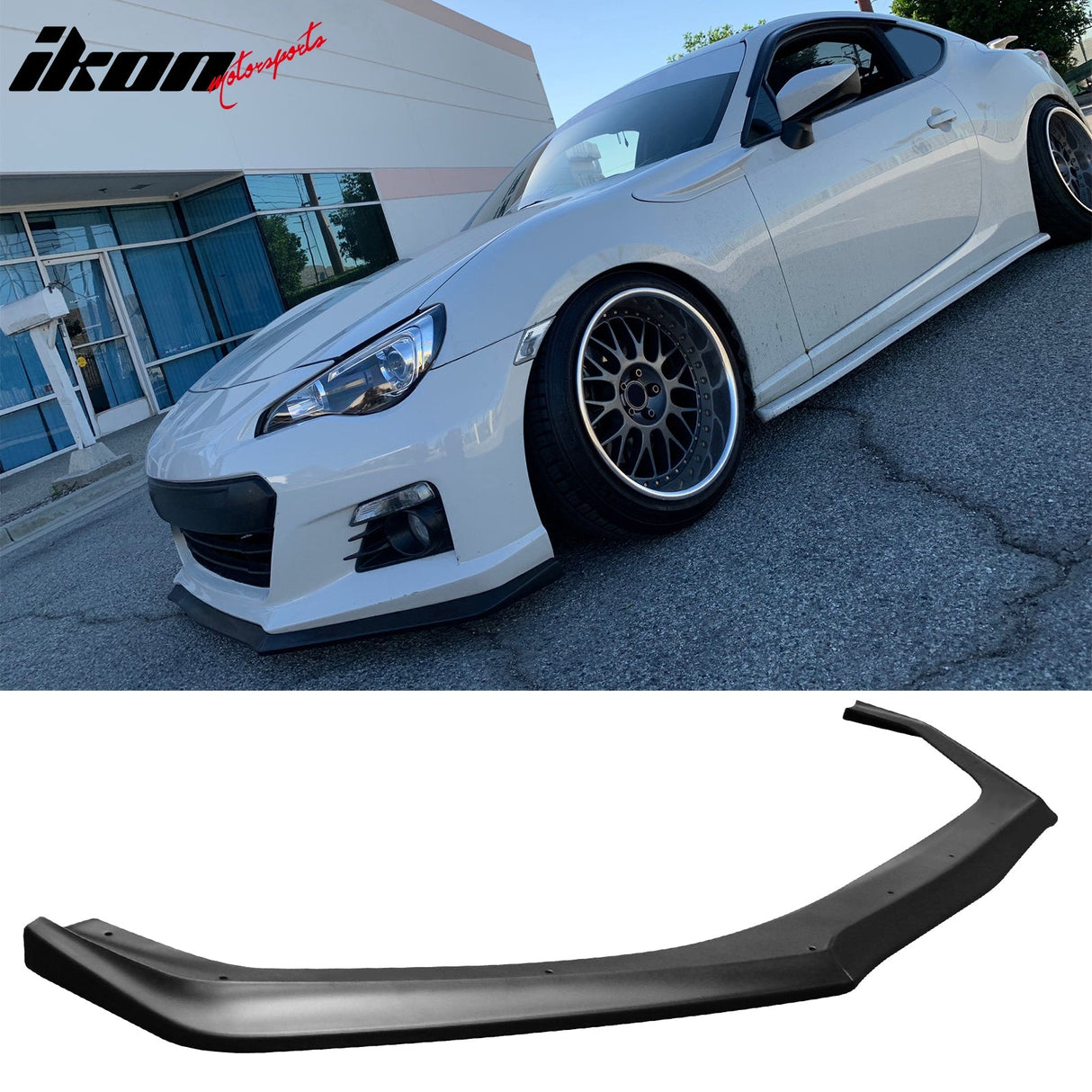 Corner Aprons & Front Lip For 2013-2016 Subaru BRZ PU GT JDM CS Style