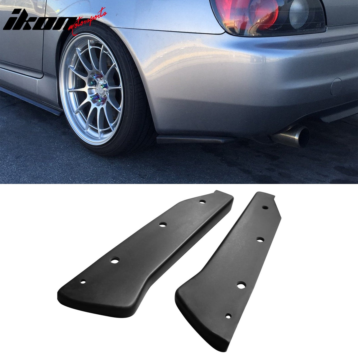 Corner Aprons & Front Lip For 2013-2016 Subaru BRZ PU GT JDM CS Style