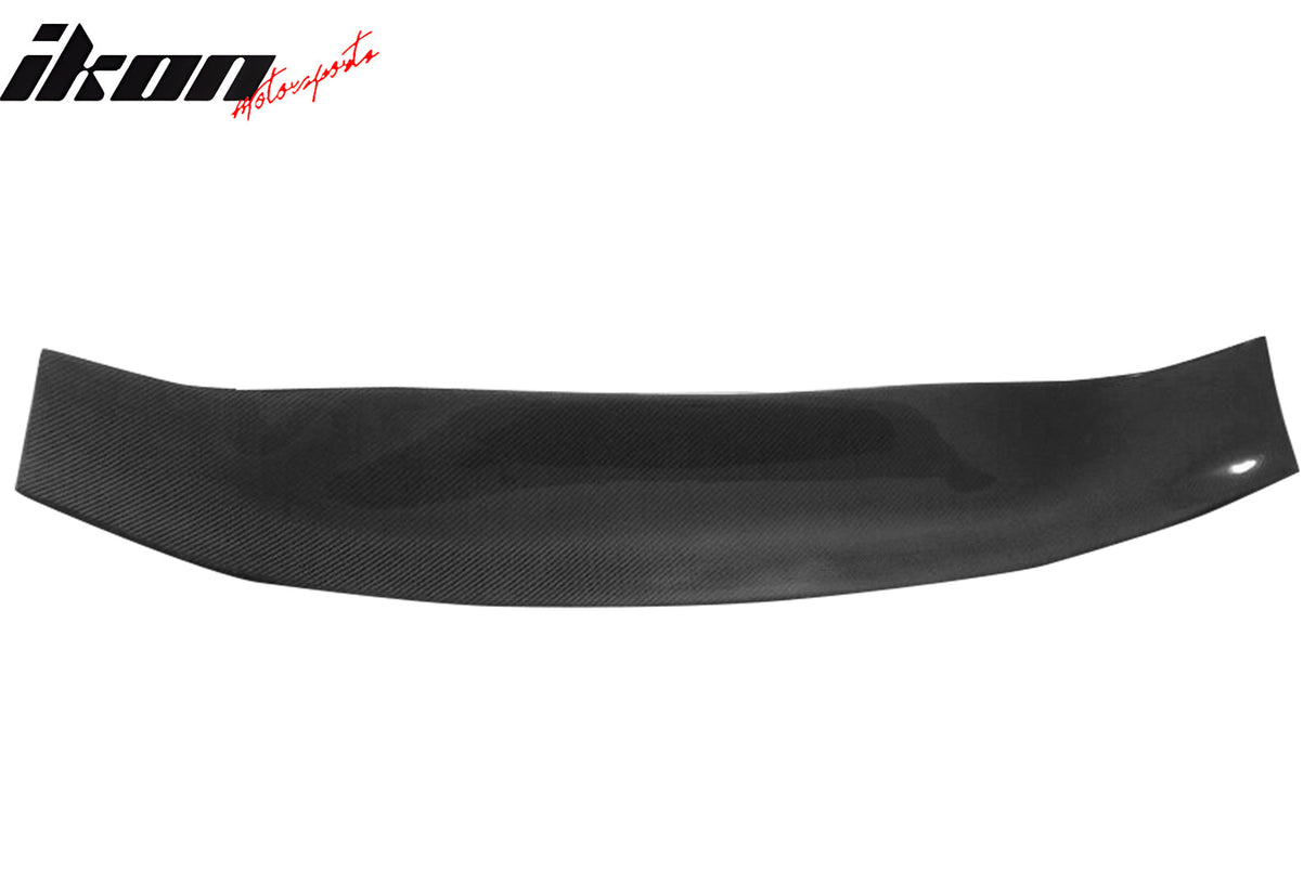56"Inch GT Style Trunk Spoiler V1 Side Plates V6 Legs 3D Carbon Fiber