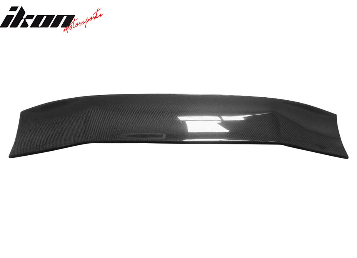 56"Inch GT Style Trunk Spoiler V3 Side Plates V6 Legs 3D Carbon Fiber
