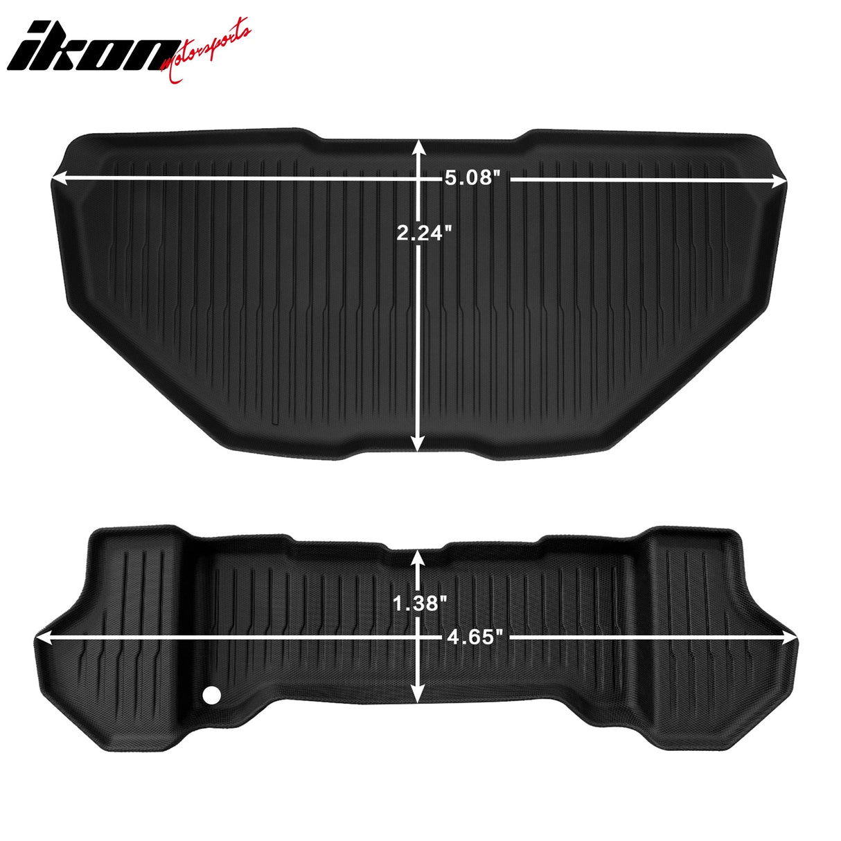 2022-2024 Rivian R1T R1S Front Storage Mat TPE Upper Lower Liner Guard