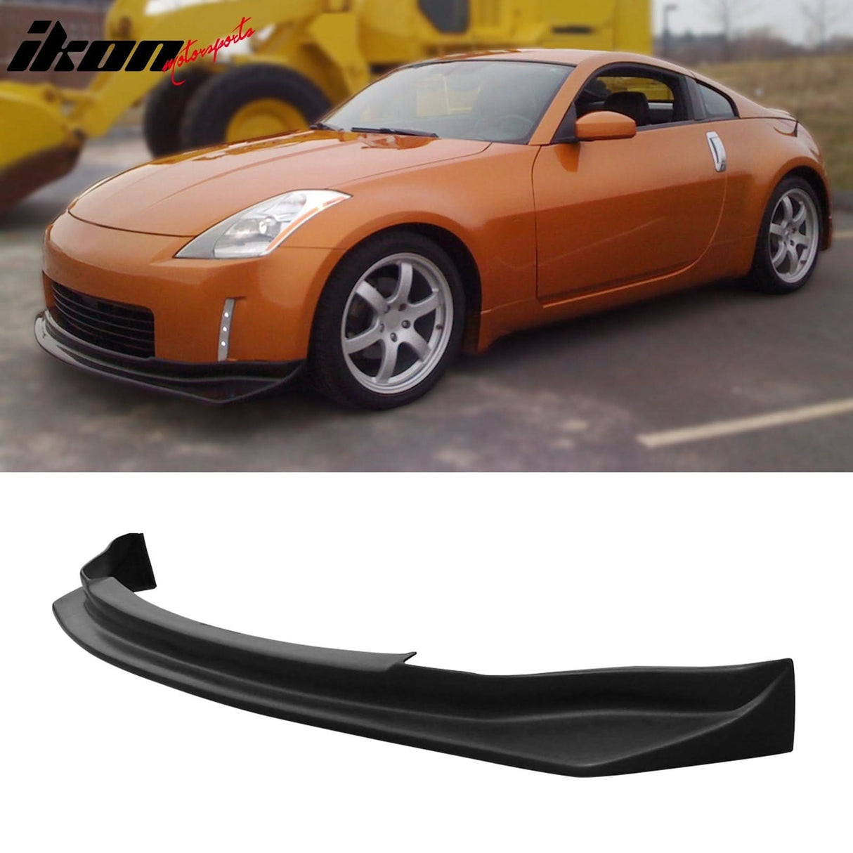 Front Lip & Matching Splitter For 2003-2005 Nissan 350Z N1 Style PU