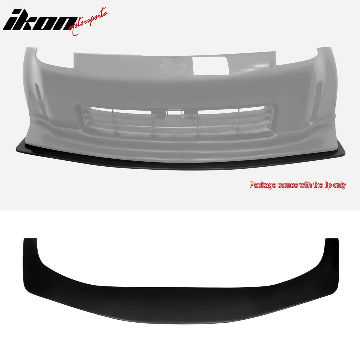 Front Lip & Matching Splitter For 2003-2005 Nissan 350Z N1 Style PU