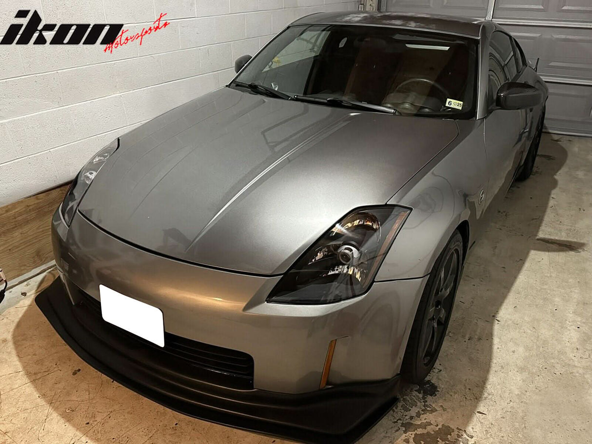 Front Lip & Matching Splitter For 2003-2005 Nissan 350Z N1 Style PU