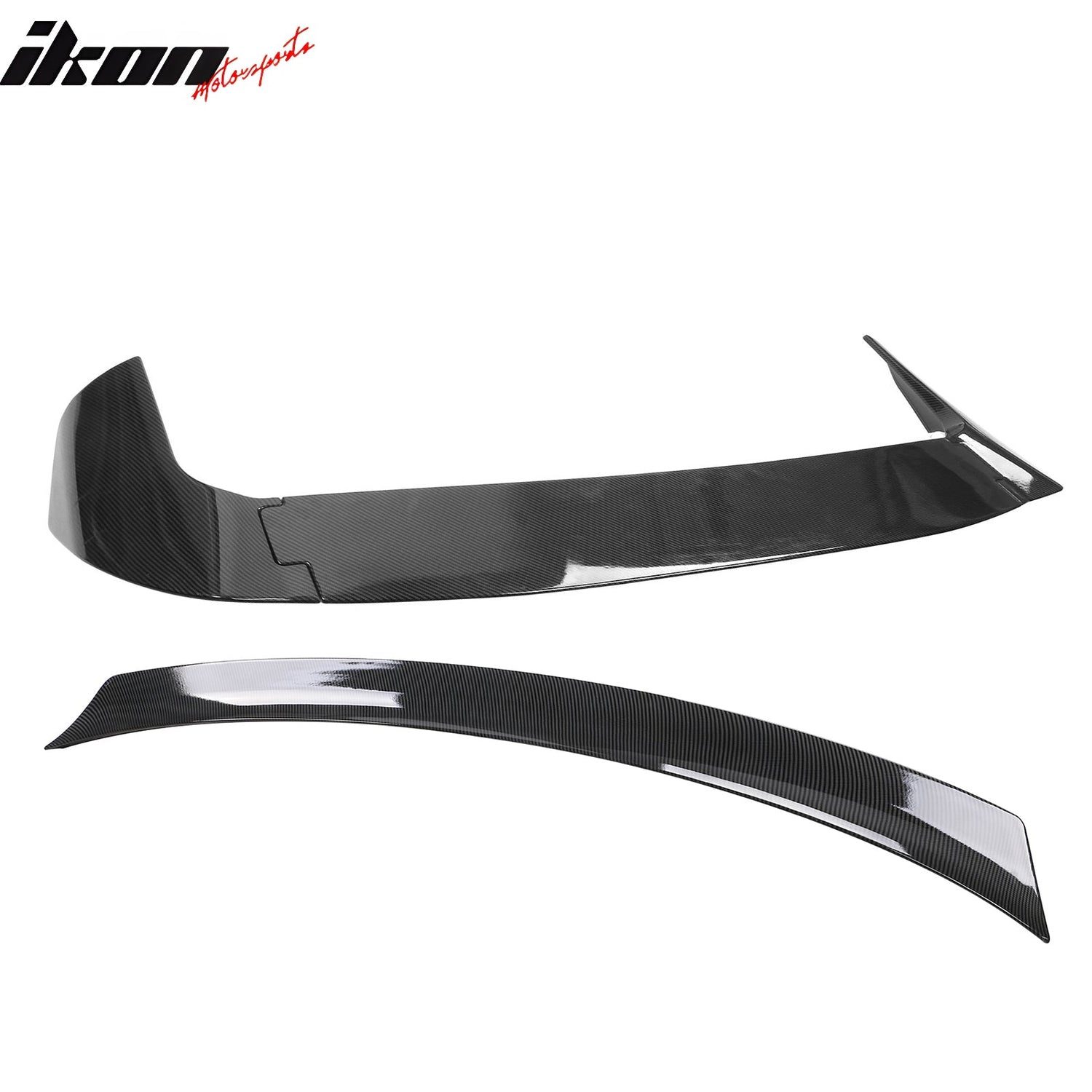 2022-2024 Hyundai Ioniq 5 Carbon Fiber Print Trunk + Roof Spoiler ABS