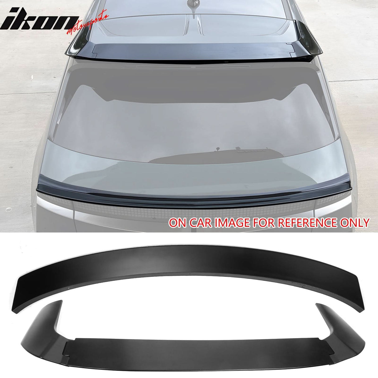 2022-2024Â Hyundai Ioniq 5 IKON Matte Black Trunk + Roof Spoiler ABS