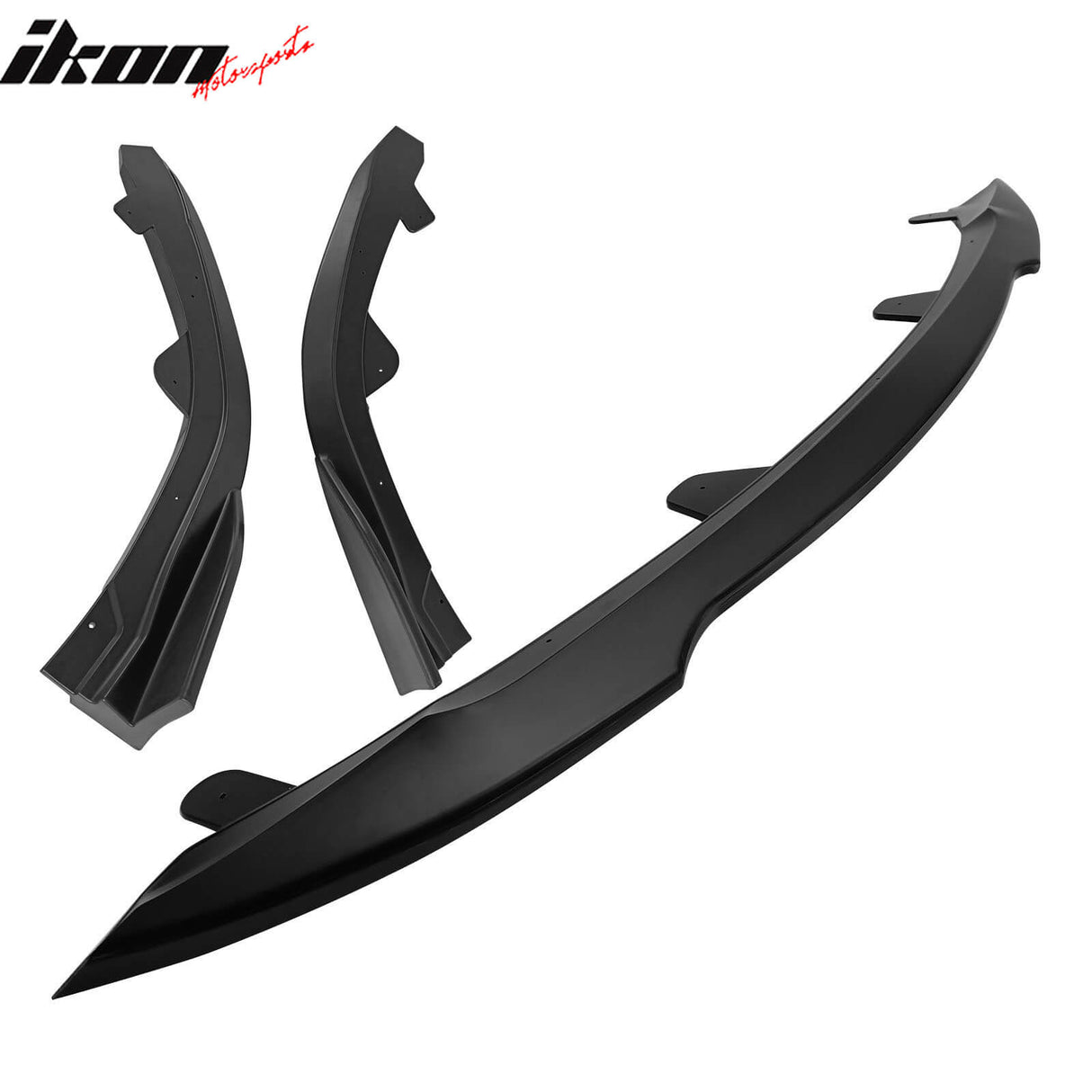 2022-2025 Toyota Corolla Auris 5-Door Matte Black 3PC Front Bumper Lip
