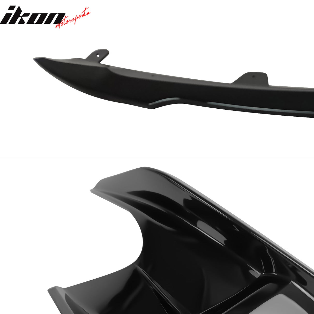 2022-2023 Toyota Corolla Gloss Black Front Bumper Lip + Side Canards