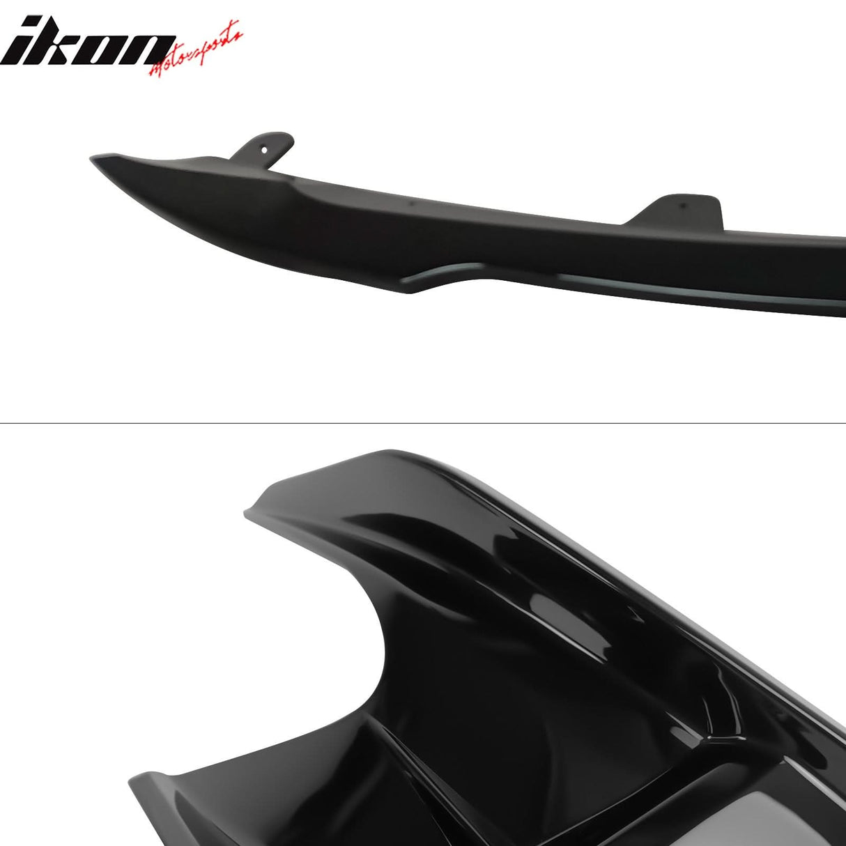 2022-2023 Toyota Corolla Gloss Black Front Bumper Lip + Side Canards