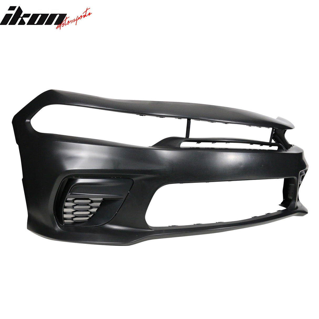 2015-2023 Dodge Charger Widebody SRT Bumper Cover Matte Black Lip PP