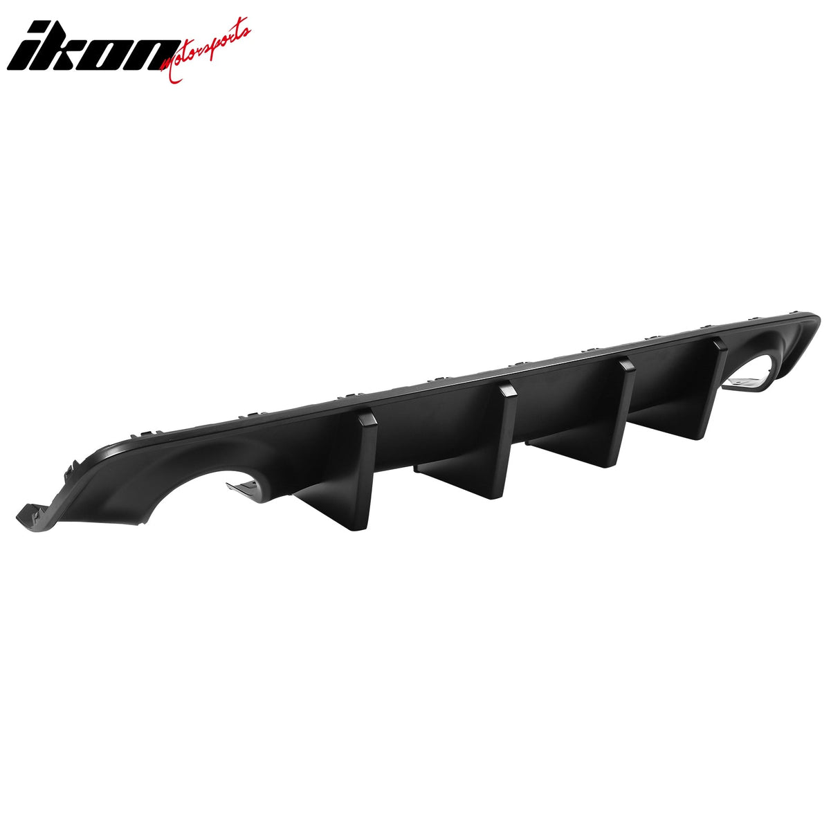 2015-2023 Dodge Charger IKON Matte Black Front Rear Bumper Covers PP