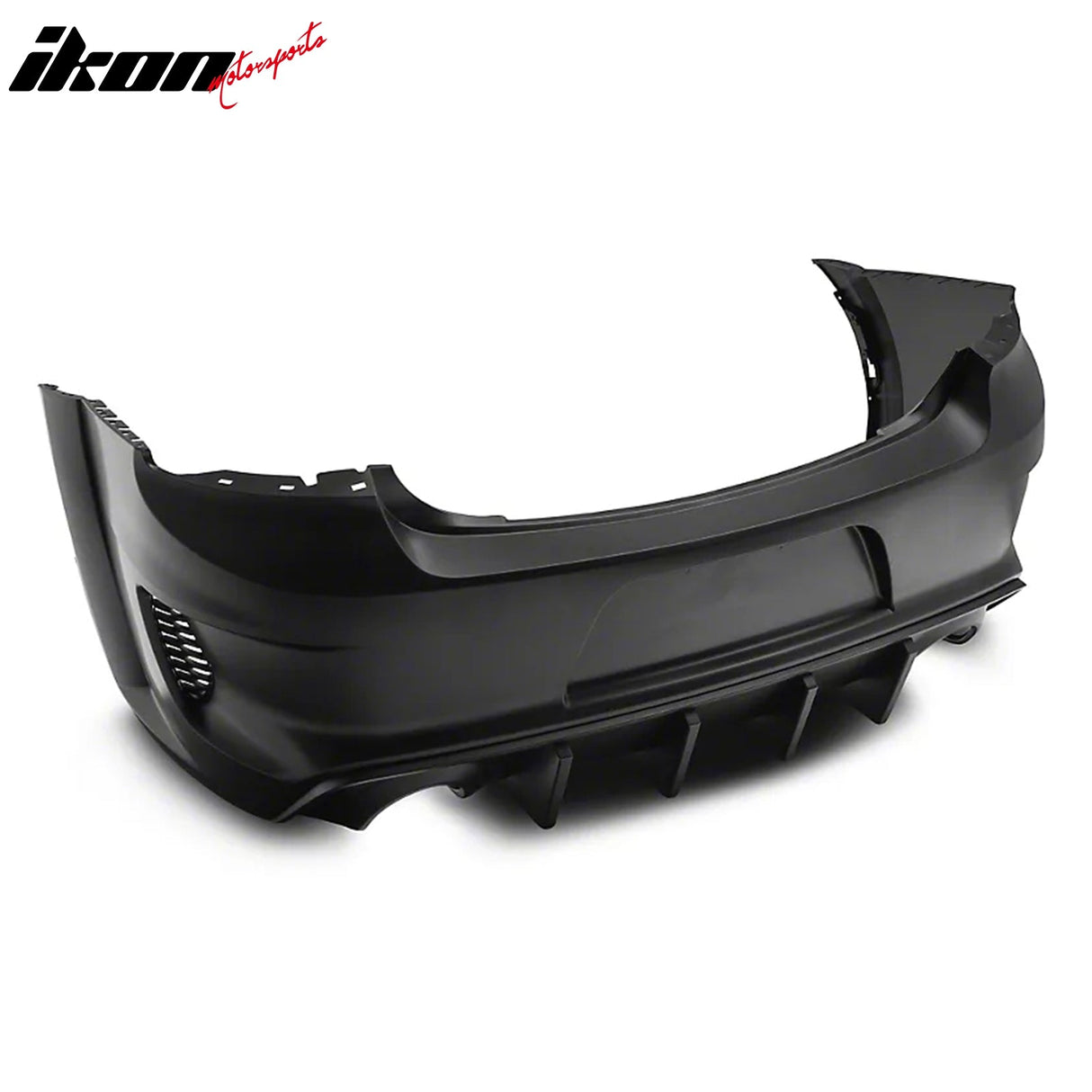 2015-2023 Dodge Charger IKON Matte Black Front Rear Bumper Covers PP